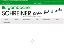 Tablet Screenshot of burgambacher-schreiner.de